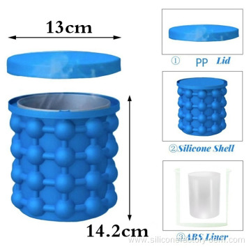 Silicone Ice Bucket Mold Silicone Ice Tube Drink